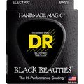 Dr Handmade Strings DR Handmade Strings BKB45-U Black Beauties & Coated Bass Strings; Medium BKB45-U